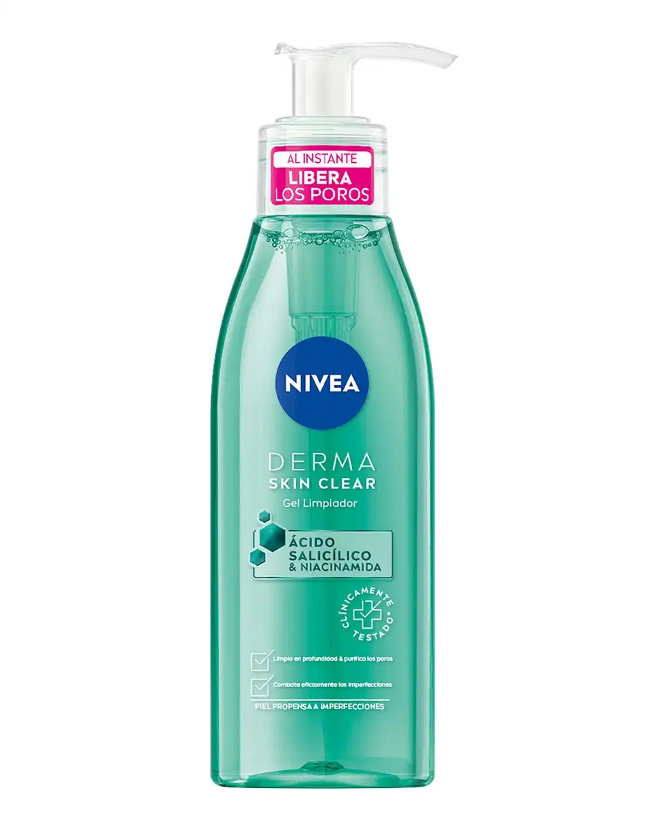 NIVEA - Gel Limpiador Derma Skin Clear Para Pieles Propensa A Imperfecciones - Nivea - Comparador de precios