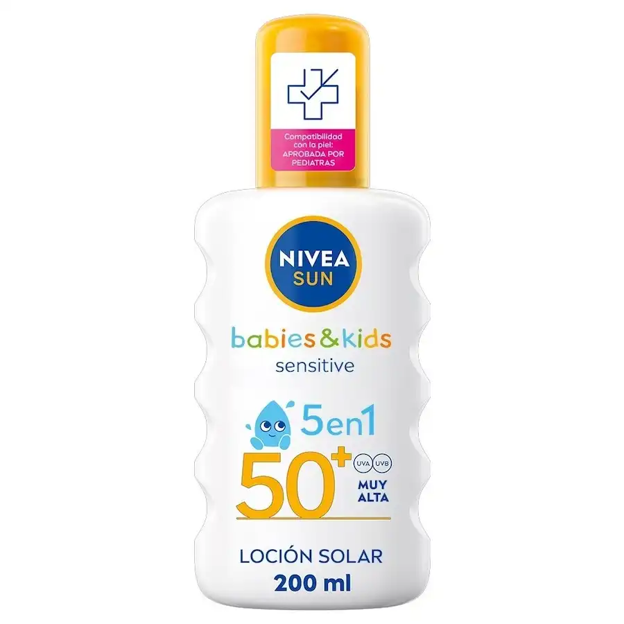 NIVEA - NIVEA SUN BABIES & KIDS SENSITIVE SPRAY SOLAR NIÑOS SPF50+ Protección solar 200 ml unisex - Nivea - Comparador de precios