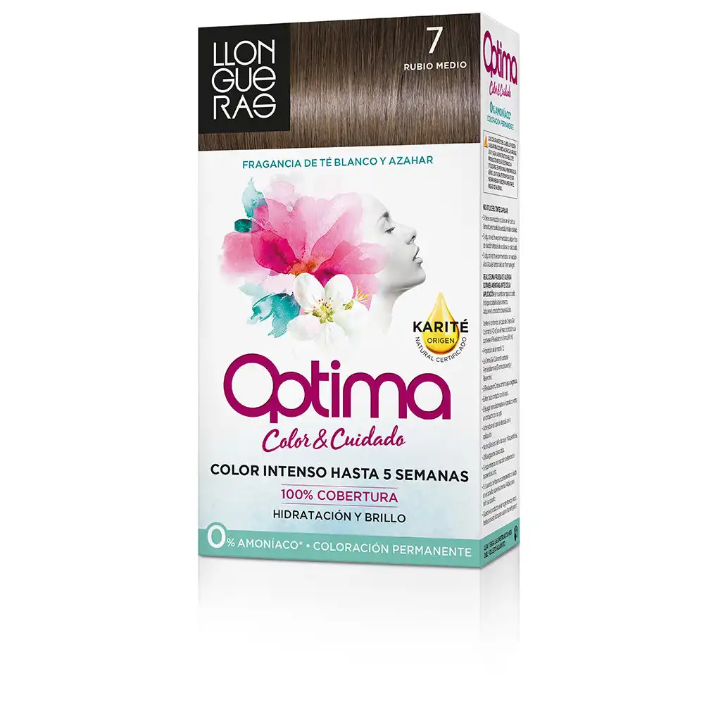 Optima hair colour #7 rubio medio - Llongueras - Comparador de precios