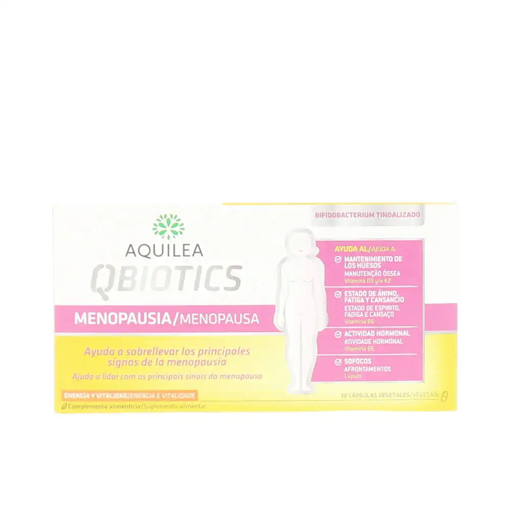 Qbiotics Menopausia cápsulas 30 u - Aquilea - Comparador de precios