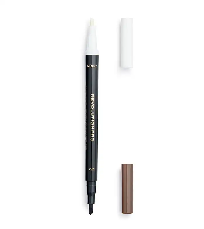 Revolution Pro - Lápiz y sérum para cejas 24Hr Brow - Warm Brown - REVOLUTION PRO - Comparador de precios