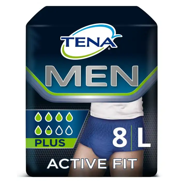 Ropa Interior Incontinencia Men Active Fit Talla Grande - Tena - Comparador de precios