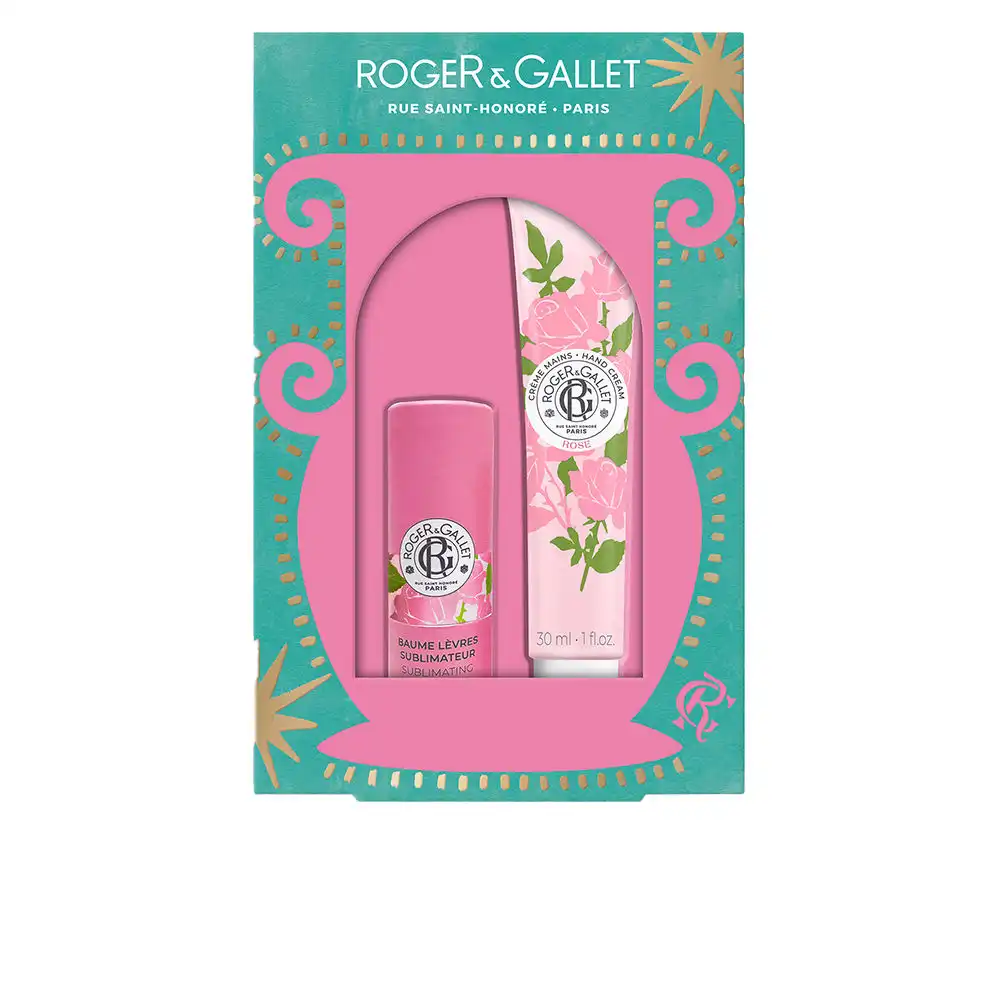 Rose Bálsamo Labial + Crema De Manos Estuche 2 pz - Roger&Gallet - Comparador de precios