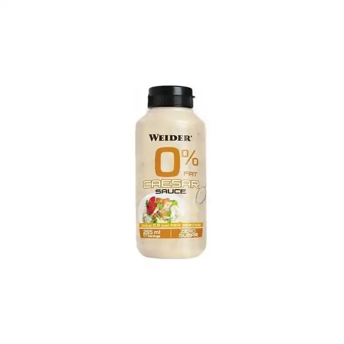 Salsa 0% grasa y cero azúcar 255 ml - Weider - Comparador de precios