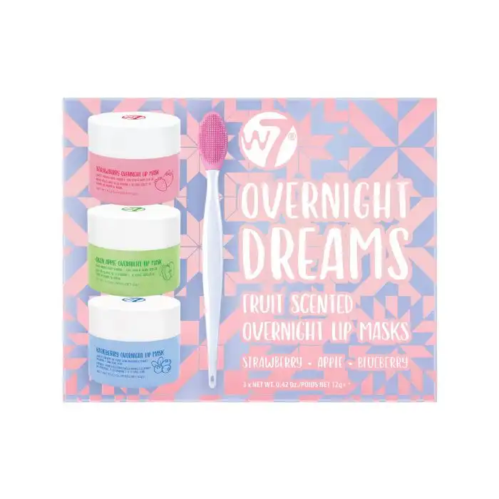 Set de Regalo Overnight Dreams Mascarillas para Labios 36 gr - W7 - Comparador de precios