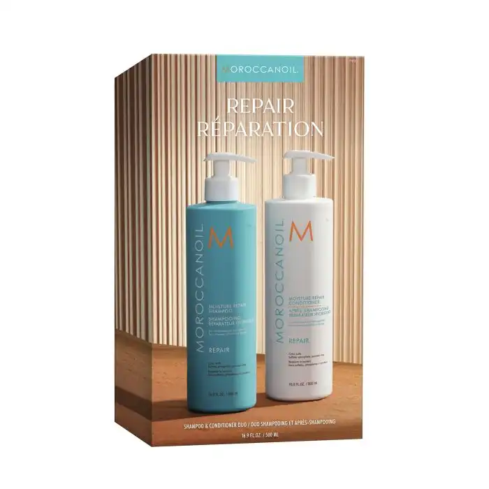 Set Reparador Champú + Acondicionador 1000 ml - Moroccanoil - Comparador de precios