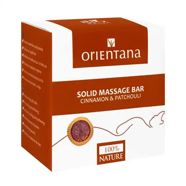 Solid Massage Bar Cinnamon & Patchouli - ORIENTANA - Comparador de precios