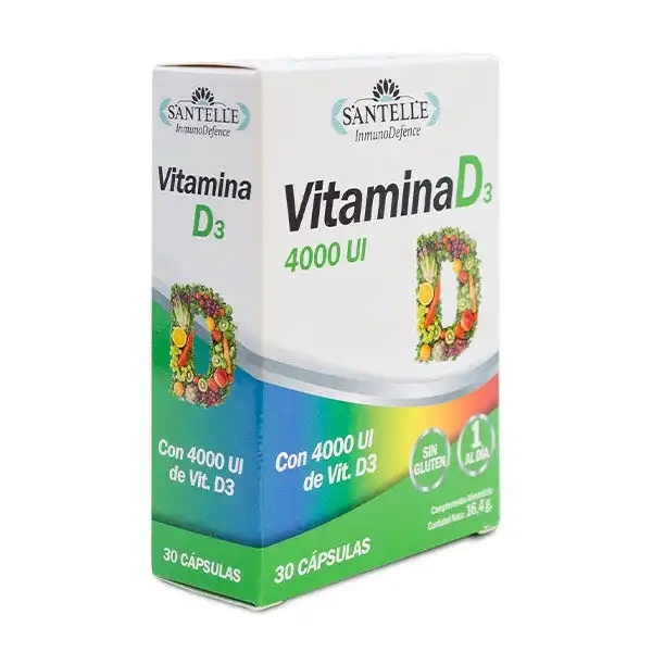 Vitamina D3 - Santelle - Comparador de precios