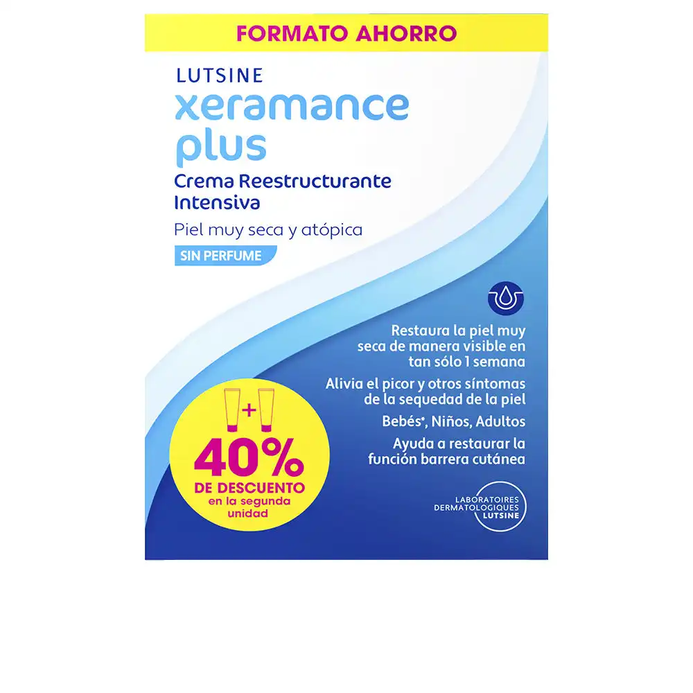 Xeramance Plus crema reestrucutrante intensiva pack 2 x 100 ml - Lutsine - Comparador de precios