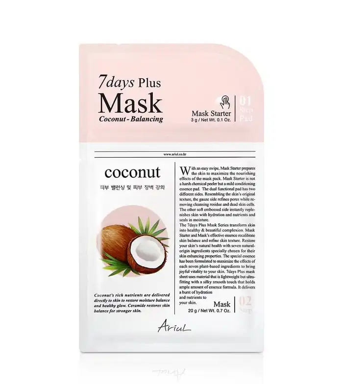 Ariul Ariul 7 Days Plus Mask Coconut, 23 gr - Ariul - Comparador de precios