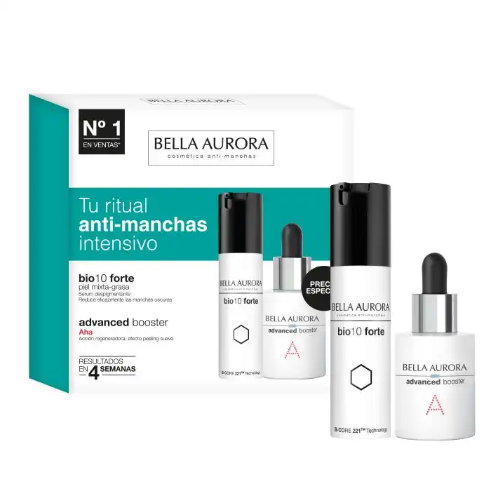 Bio10 Forte Piel Mixta-Grasa + Advanced Booster - Bella Aurora - Comparador de precios