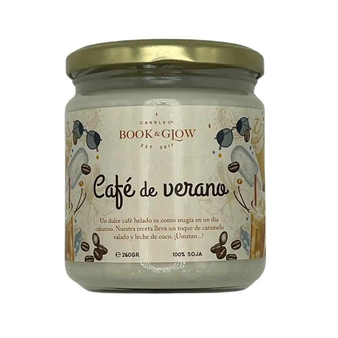 Book and Glow - *Perfect Moments* - Vela de soja - Café de Verano - Book and Glow - Comparador de precios