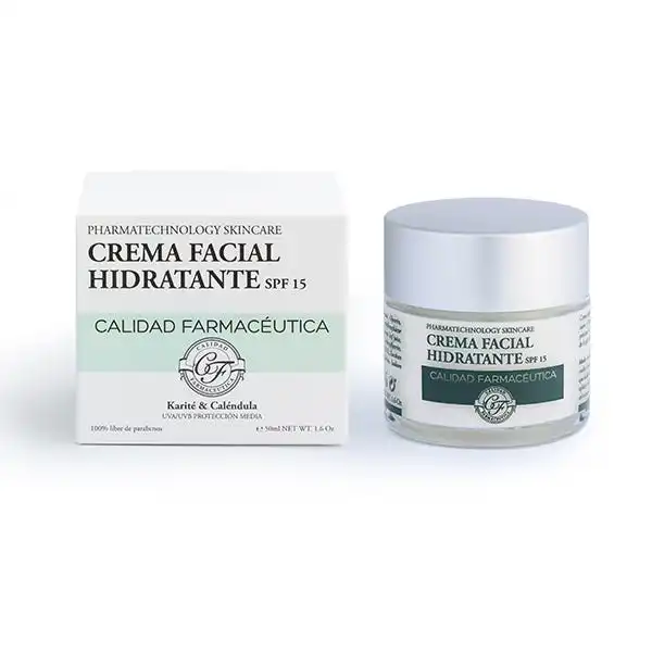 Crema Facial Hidratante Calidad Farmace Spf15 50Ml - CALIDAD FARMACÃUTICA - Comparador de precios