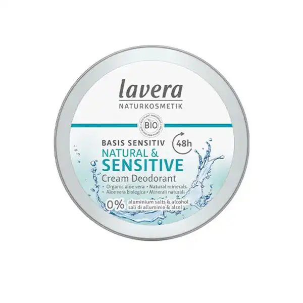 Desodorante Crema 48H Basis Sensitive - lavera - Comparador de precios