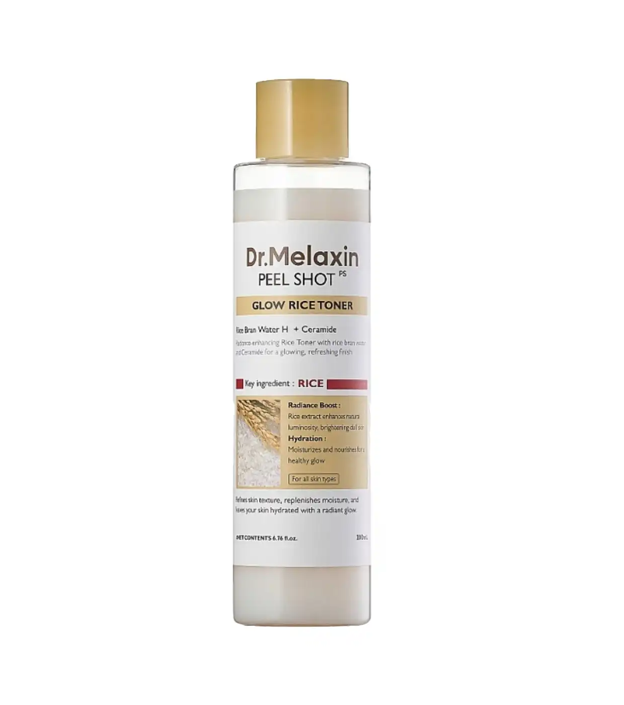 Dr.Melaxin - *Peel Shot* - Tónico facial Glow Rice - Dr.Melaxin - Comparador de precios