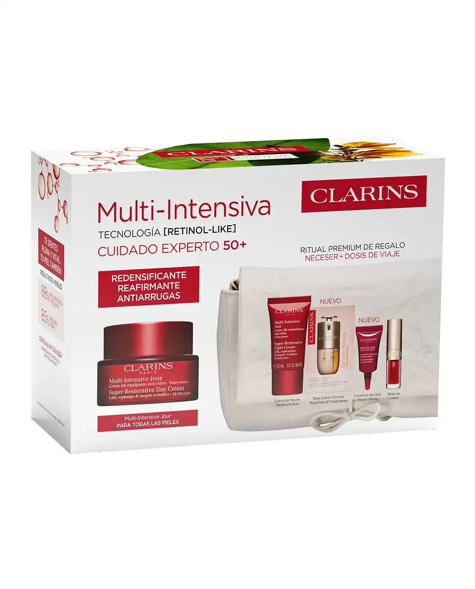 Estuche de regalo Cofre Experto Multi-Intenisve Pieles Secas Clarins - Clarins - Comparador de precios