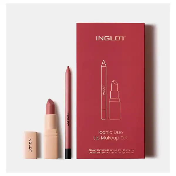 Estuche Red Iconic Duo Lip - INGLOT - Comparador de precios