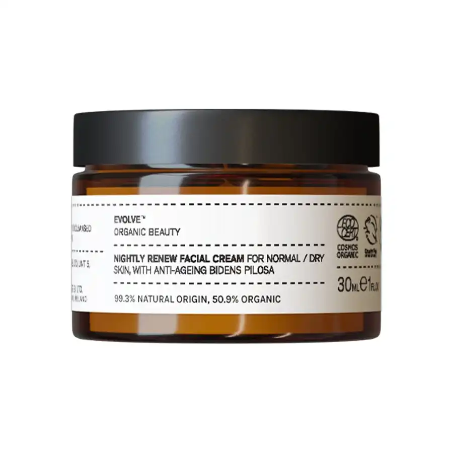 Evolve Organic Beauty - Nightly Renew Facial Cream Cremas faciales 30 ml unisex - Evolve Organic Beauty - Comparador de precios