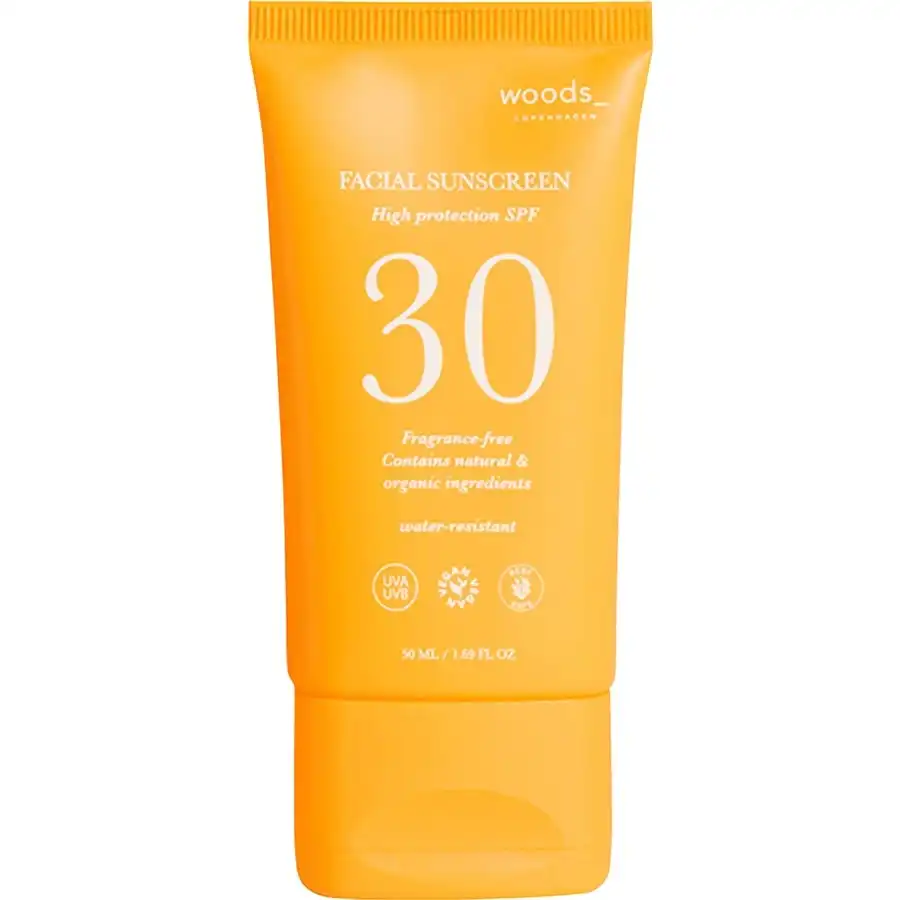 Facial Sunscreen SPF30 Crema solar corporal 50 ml - Travel Size - Woods Copenhagen - Comparador de precios