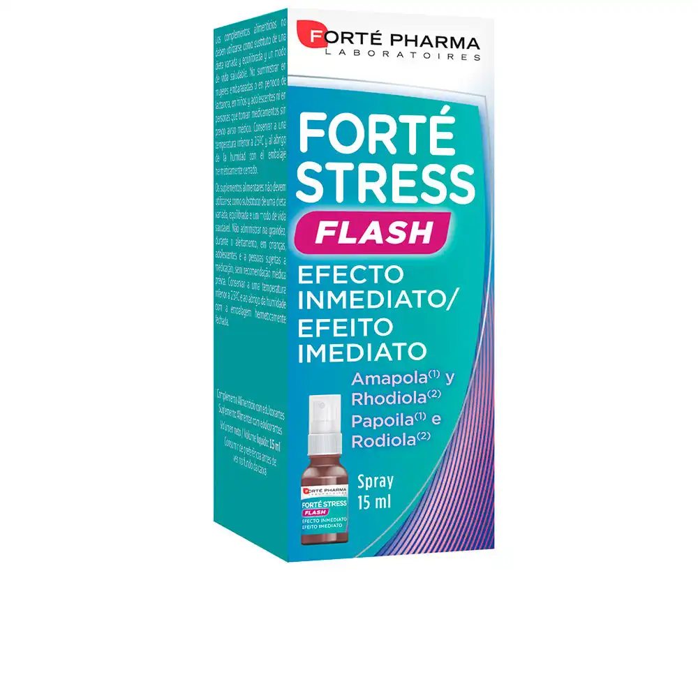 Forté Stress flash efecto inmediato spray 15 ml - Forté Pharma - Comparador de precios