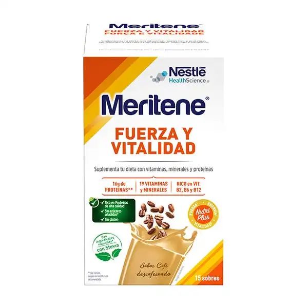Fuerza Y Vitalidad Sobres - Meritene - Comparador de precios