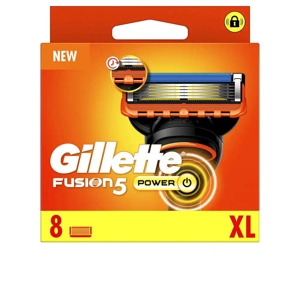 Fusion 5 Power cargador 8 recambios - Gillette - Comparador de precios
