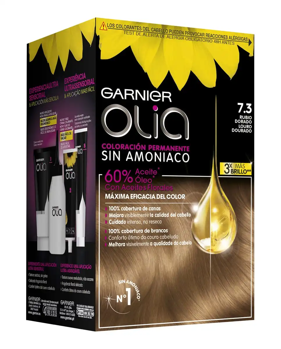 Garnier - Coloración Permanente Sin Amoniaco Olia - Garnier - Comparador de precios