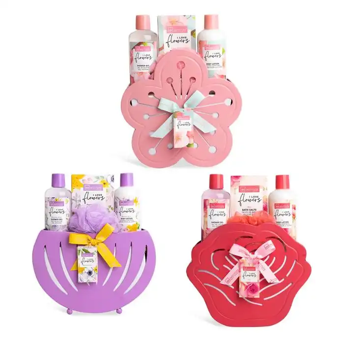 I Love Flowers Sets de Baño 500 ml - IDC INSTITUTE - Comparador de precios