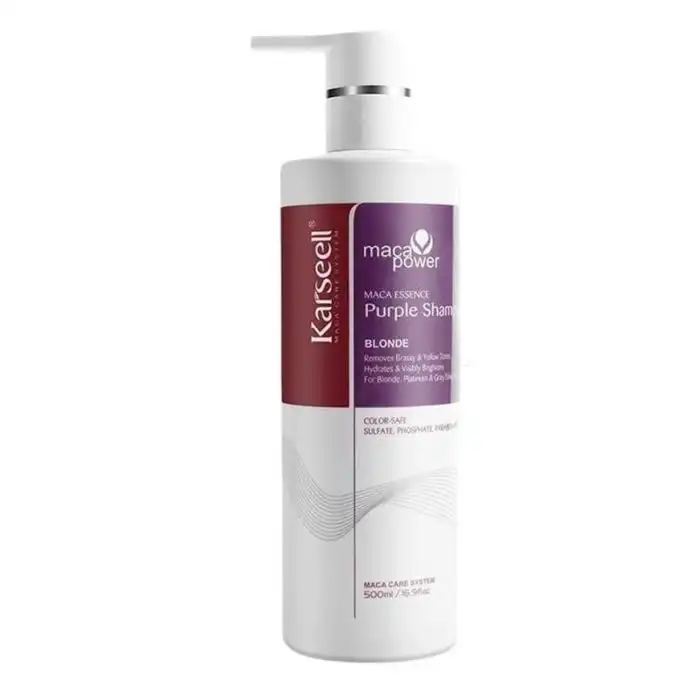 Maca Power Champú Violeta 500 ml - Karseell - Comparador de precios