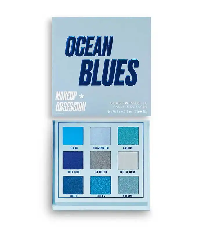 Makeup Obsession - Paleta de sombras Ocean Blues - Makeup Obsession - Comparador de precios