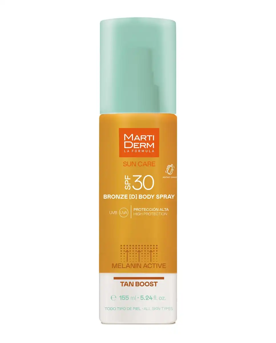MartiDerm - Fotoprotector Corporal Bifásico SPF30 Bronzed Body Spray 155 Ml - MartiDerm - Comparador de precios