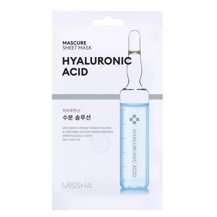 Mascarilla facial Hyaluronic Acid 28 ml - Missha - Comparador de precios