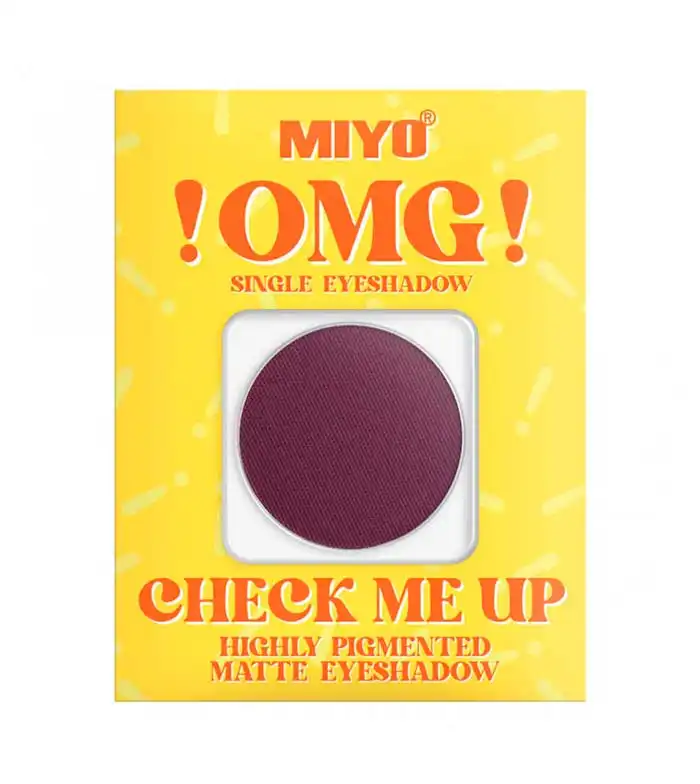 Miyo - *¡OMG!* - Sombra de ojos mate Check Me Up - 04: Sweet plum - MIYO - Comparador de precios