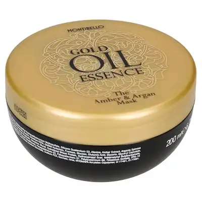 MONTIBELLO Montibello Gold Oil Essence Amber Y Árgan Mascarilla, 200 ml - MONTIBELLO - Comparador de precios