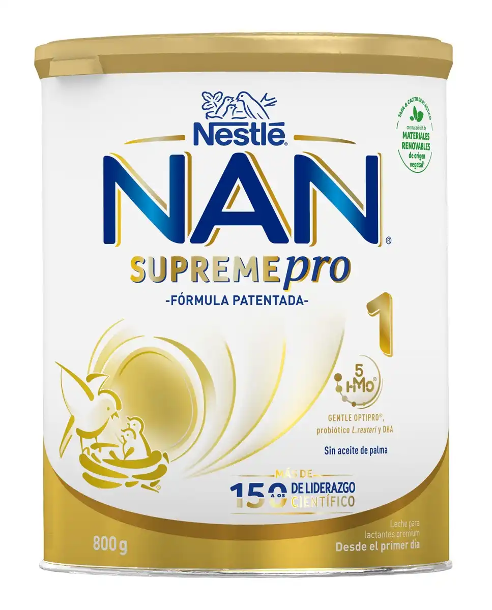NESTLE - Leche Para Lactantes Nan Supreme Pro 1 En Polvo Premium 0 A 6 Meses 800 G Nestlé - Nestle - Comparador de precios