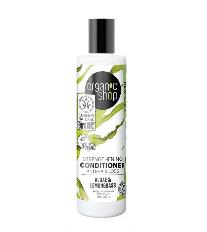 Organic Shop - Acondicionador Mineral Strenghthening - Alga orgánica y citronela - Organic Shop - Comparador de precios