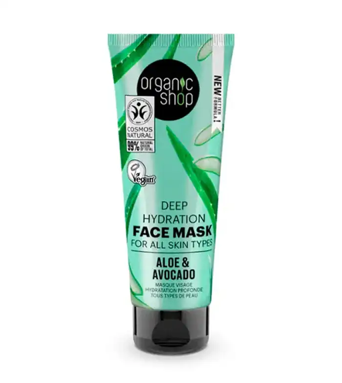 Organic Shop - Mascarilla facial de hidratación profunda - Aloe y Aguacate - Organic Shop - Comparador de precios