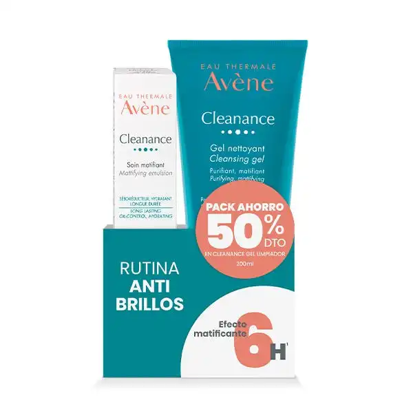 Pack DÃa Cleanance Matificante+Gel - Avène - Comparador de precios