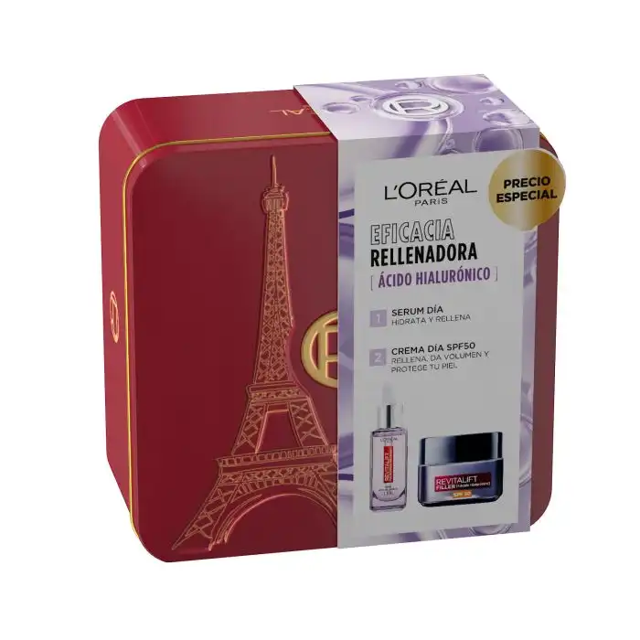Revitalift Sérum y Crema de Día con SPF 50 Estuche - Loreal Paris - Comparador de precios