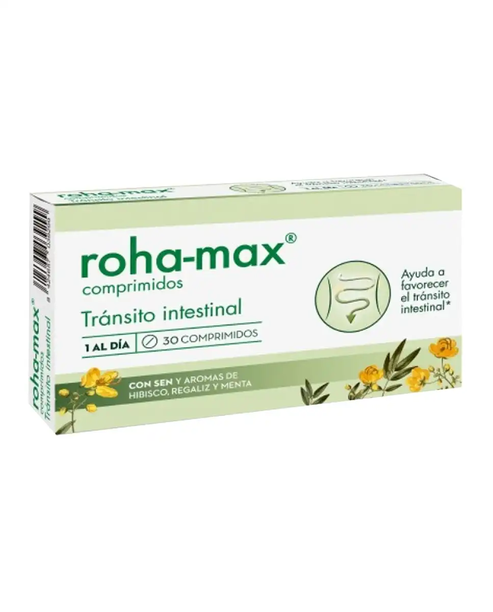 Roha - 30 Comprimidos Tránsito Intestinal Max - Roha - Comparador de precios