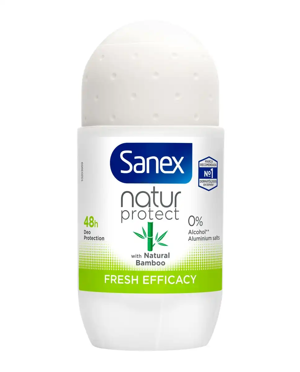 Sanex - Desodorante Roll-on Natur Protect Fresh Efficacy Con Bambú - Sanex - Comparador de precios