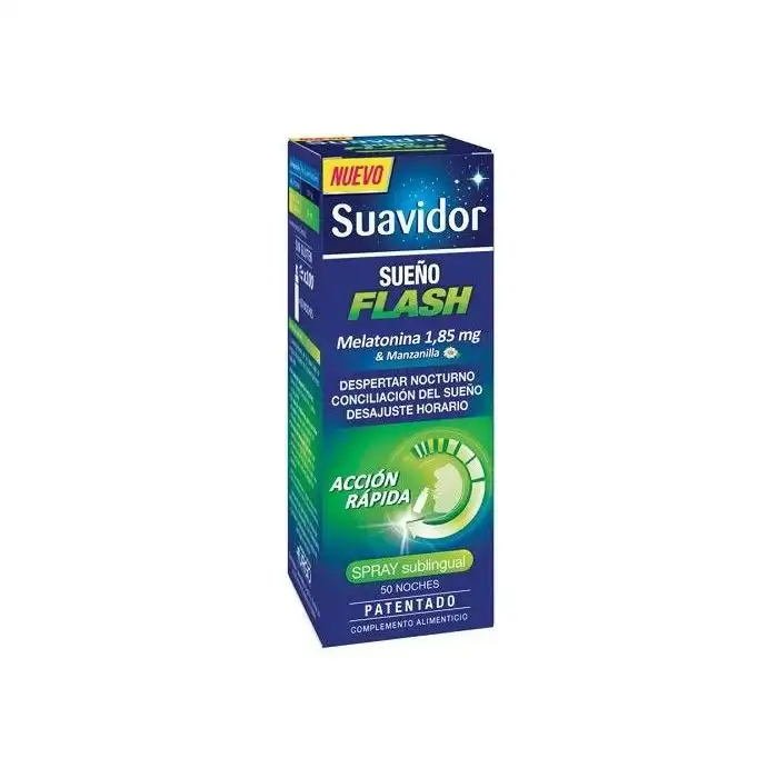 Sueño Flash Melatonina Spray Sublingual 20 ml - Suavidor - Comparador de precios
