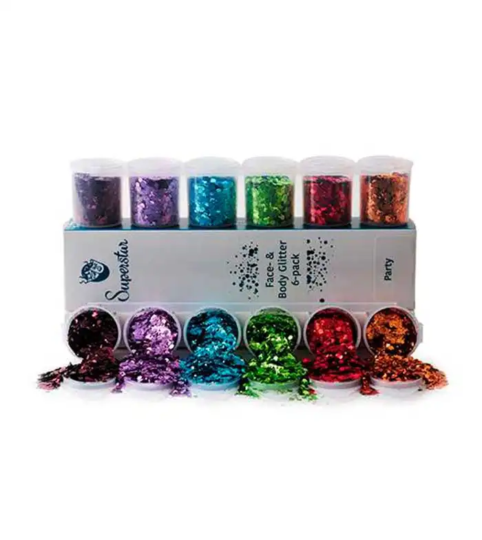 Superstar - Glitter para rostro y cuerpo Chunky Mix - Party - Superstar - Comparador de precios