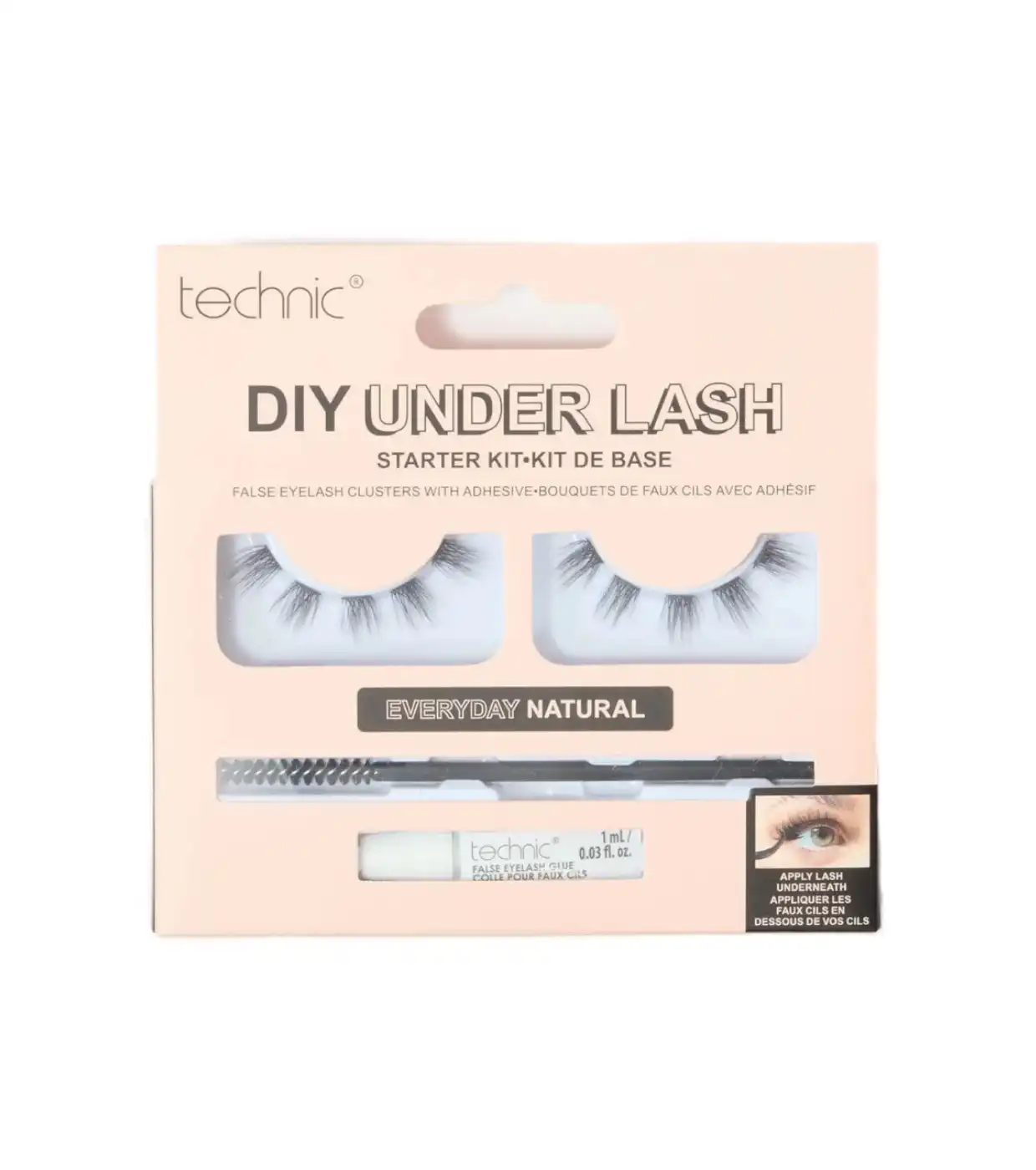 Technic Cosmetics - Pestañas postizas Diy UnderLash - Everyday Natural - Technic Cosmetics - Comparador de precios