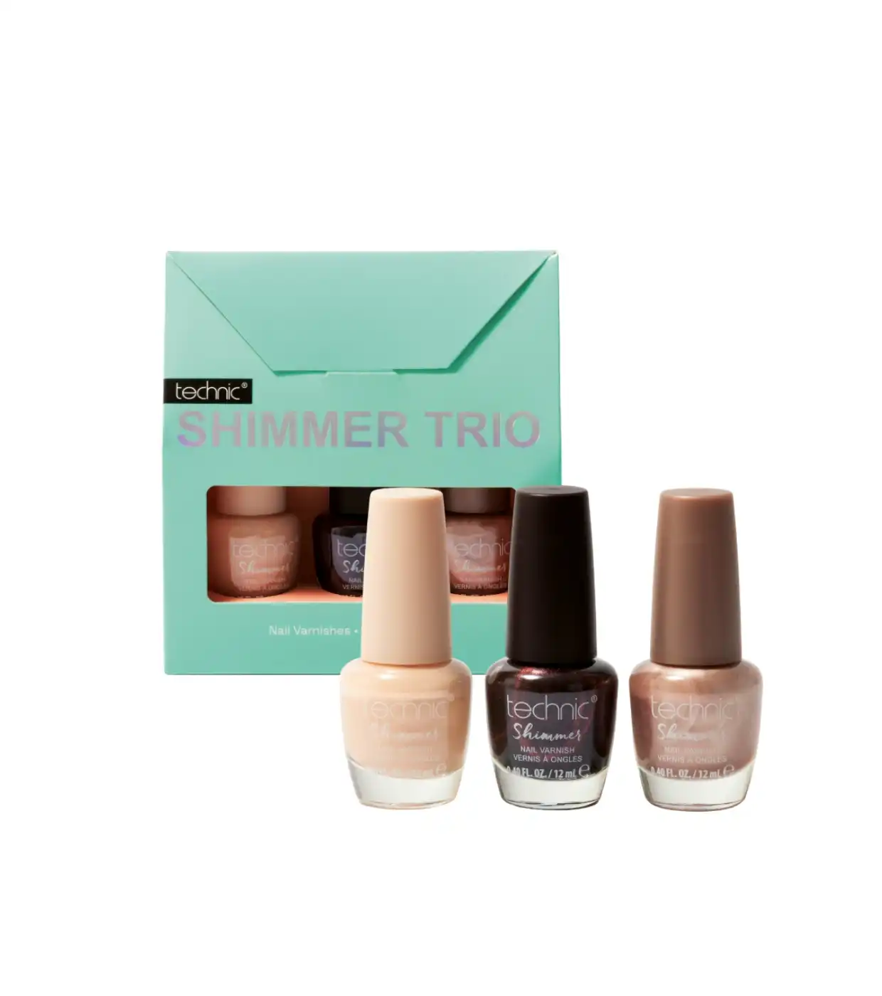 Technic Cosmetics - Trío de esmaltes de uñas Shimmer Trio - Technic Cosmetics - Comparador de precios