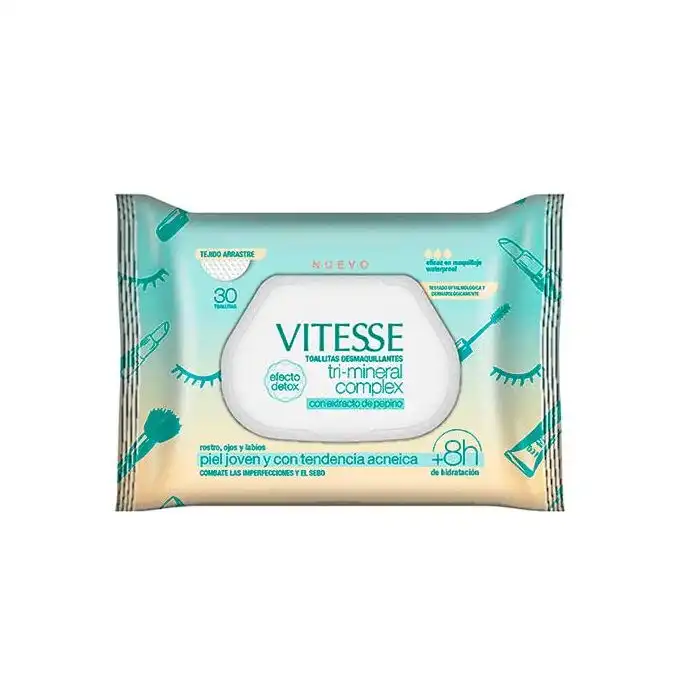 Toallitas Desmaquilladoras - Vitesse - Comparador de precios