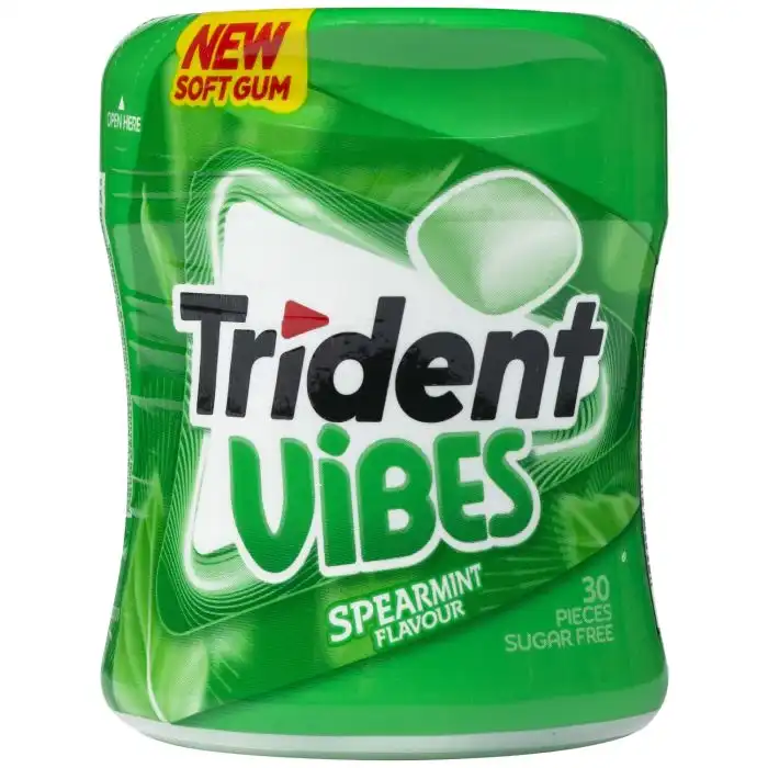 Vibes Chicles Hierbabuena 70 gr - TRIDENT - Comparador de precios