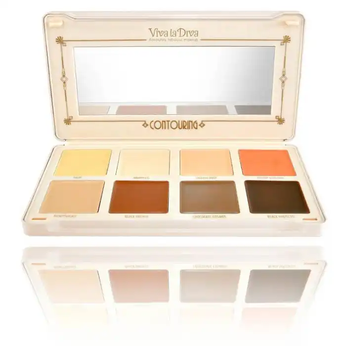 Viva la Diva Viva La Diva Cream Contouring Palette Medium/Dark, 60 gr - Viva la Diva - Comparador de precios