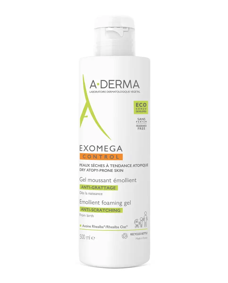 A-derma - Gel Limpiador Emoliente Exomega Control 500 Ml - A-derma - Comparador de precios