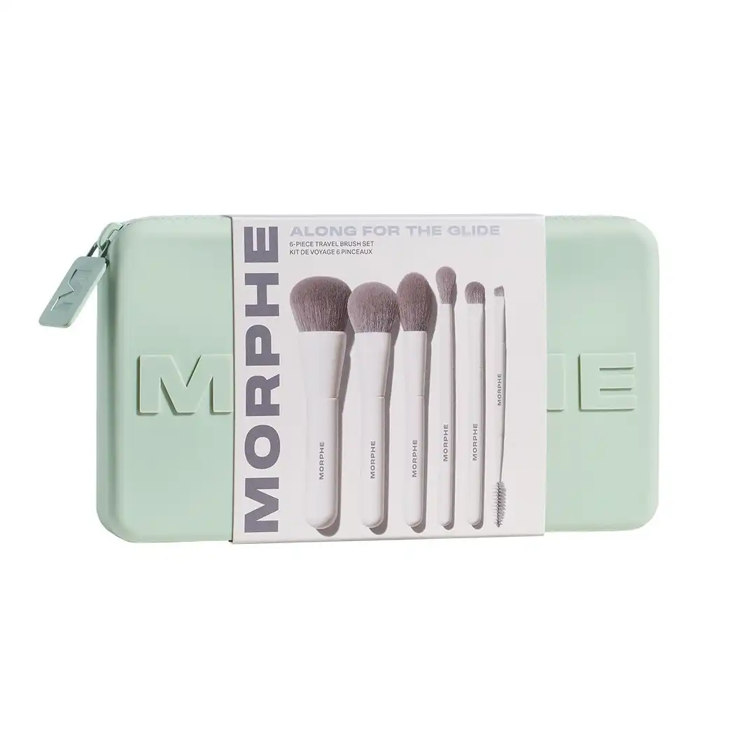 Along for the Glide 6-Piece Travel Set de brochas - Morphe - Comparador de precios